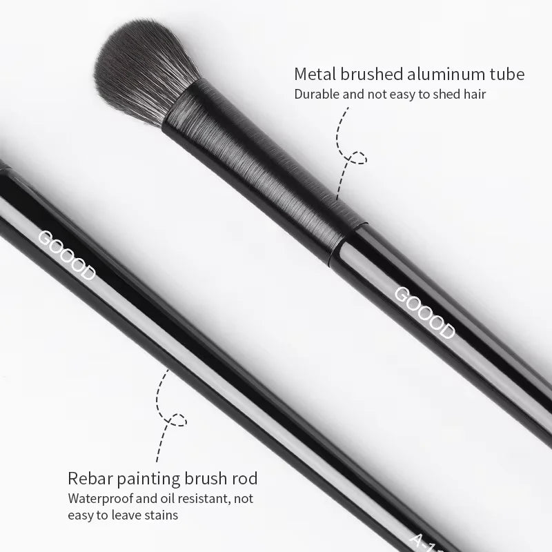 Natural Eye Makeup Brush Set, Eye Shadow Brush, Eye Brow Contour Eyeliner Brush, Women's Eye Cosmetic Blending Detail Makeup Too - AMULET RING STORE