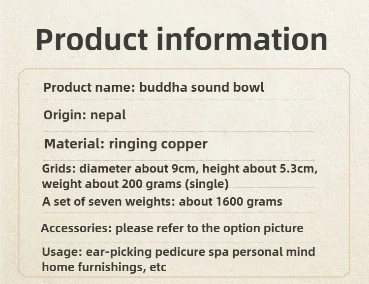Nepal Handmade Buddha Singing Bowl Yoga Meditation Colorful Sound Therapy Tibetan Singing Bowls Healing Percussion Instruments - AMULET RING STORE