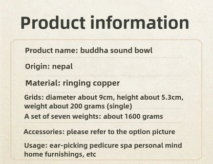 Nepal Handmade Buddha Singing Bowl Yoga Meditation Colorful Sound Therapy Tibetan Singing Bowls Healing Percussion Instruments - AMULET RING STORE