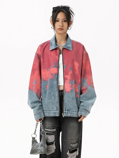 Women's Denim Jacket Lady Cowboy Jeans Jackets Women Outdoor Women's Clothing Novelties Sales Trend 2024 Female Cowgirl Clothes - AMULET RING STORE