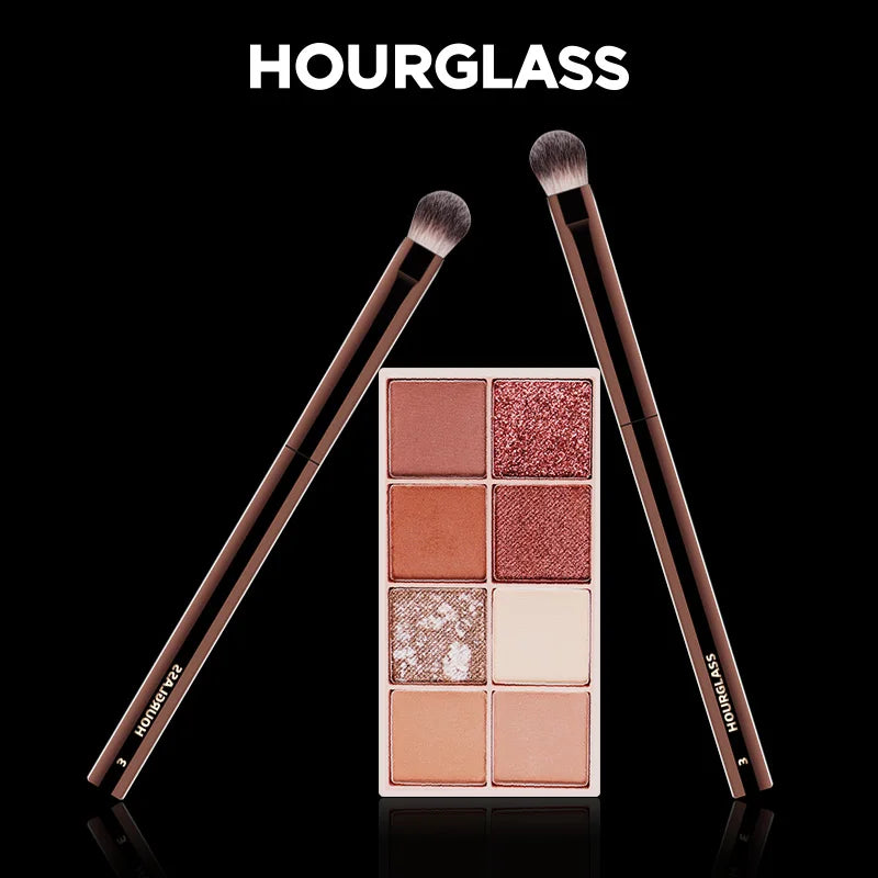 Hourglass Makeup Brushes Powder Foundation Concealer Blusher Bronzer Eye Shadow Eyebrow Eyeliner Sculpting Brush - AMULET RING STORE