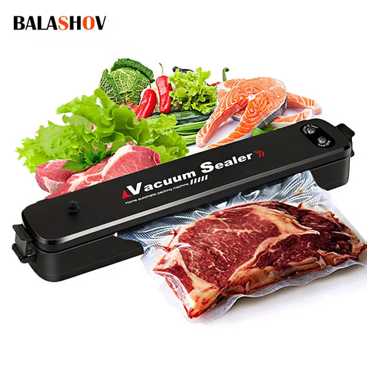 Vacuum Sealer Machine EU Plug Free Gift 10pcs Saver Bags Kitchen Vacuum Packer Machine Small Sealing Machine Food Vacuum Sealer - AMULET RING STORE