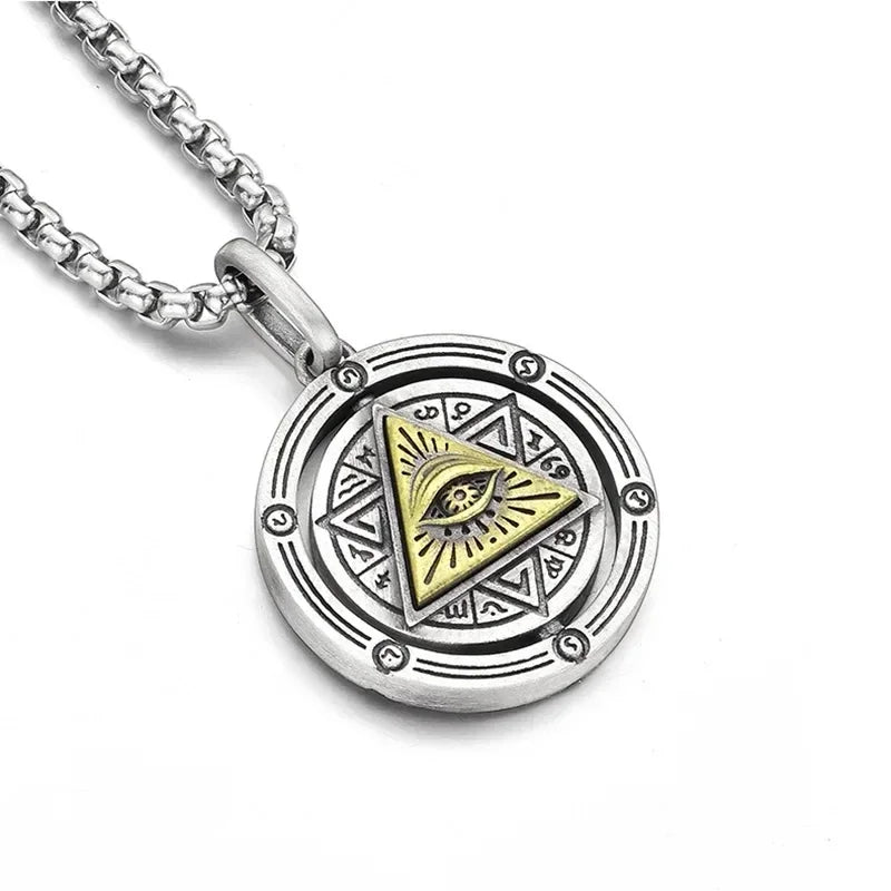 Exquisite Ancient Egyptian Gods Eye Horus Necklace