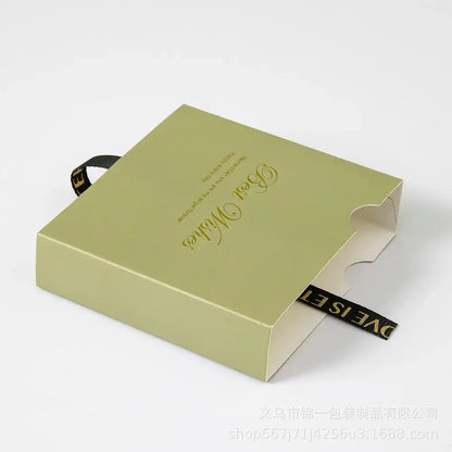 Fashion Jewelry Box Ring Earring Bracelet Necklace Display Stand Suspension Paper Cover Scratch Proof Shell Packing Dust Storage - AMULET RING STORE