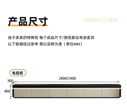 Elegant Space Saving TV Stand Eco Friendly Materials Sustainable Modern Aesthetics TV Stand Sliding Doors Living Room Furniture