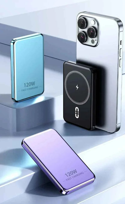 Xiaomi 120W Magnetic Power Bank 50000mAh Large Capacity Wireless Magnetic Fast Charger Portable Power Supply for iPhone Samsung