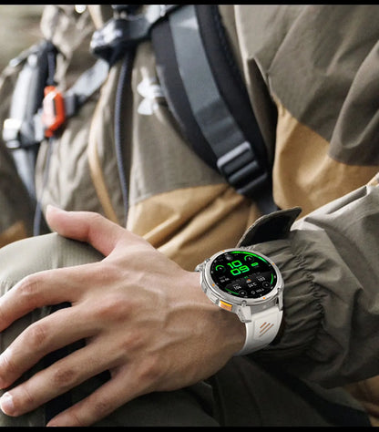 New Military T-Rex3 Ultra 1100mAh Battery Smart Watch 5 ATM Waterproof 1.7"AOD Compass GPS Sports tracker Outdoors Smartwatches