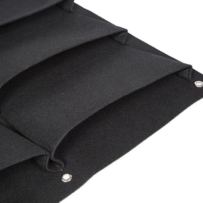 NEW Wall Hanging Pockets Planting Bags Flower Pot Home Garden Grow Bag Garden Planter Vertical Suculentas Plant Pot Home Decor - AMULET RING STORE