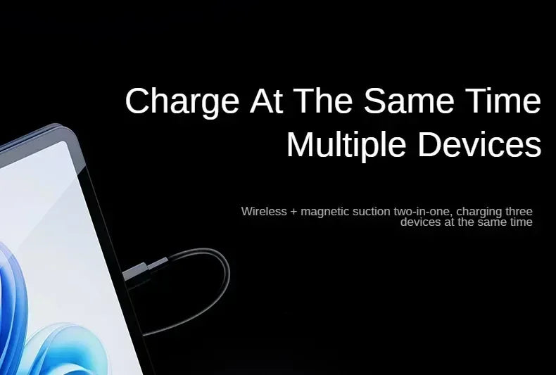 30000mAh MagSafe Power Bank - 15W Magnetic Wireless Charger with PD Fast Charge for iPhone 15/14/13 (Qi-Certified for Android) - AMULET RING STORE