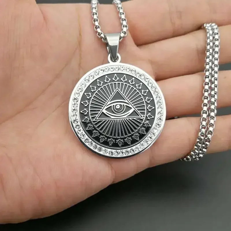 Ancient Egyptian Eye of Horus Necklace Evil Eye Pendant