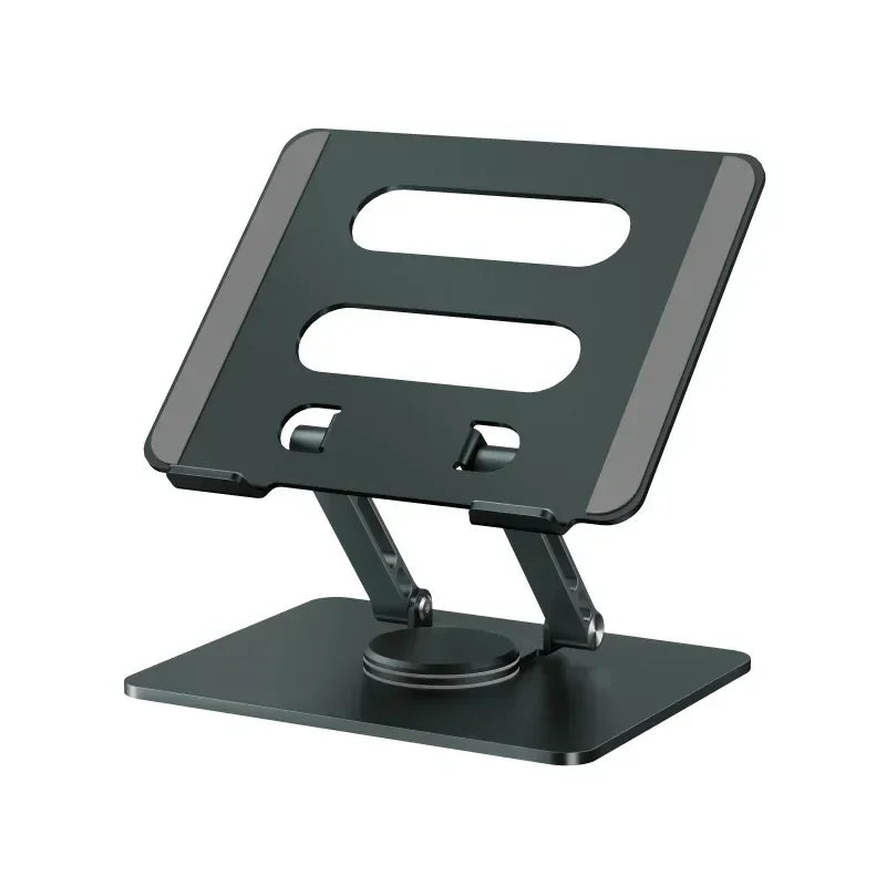Aluminum 360° Rotation Portable Desktop Foldable Laptop Tablet Holder Bracket For iPad Macbook RedmiBook Galaxy Tab Book Laptop* - AMULET RING STORE