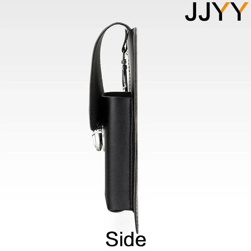 Men Leather Vintage Pack Waist Bag Belt Clip Phone Holster Travel Hiking Cell Mobile Phone Case Cover Belt Pouch Purse Belt - AMULET RING STORE