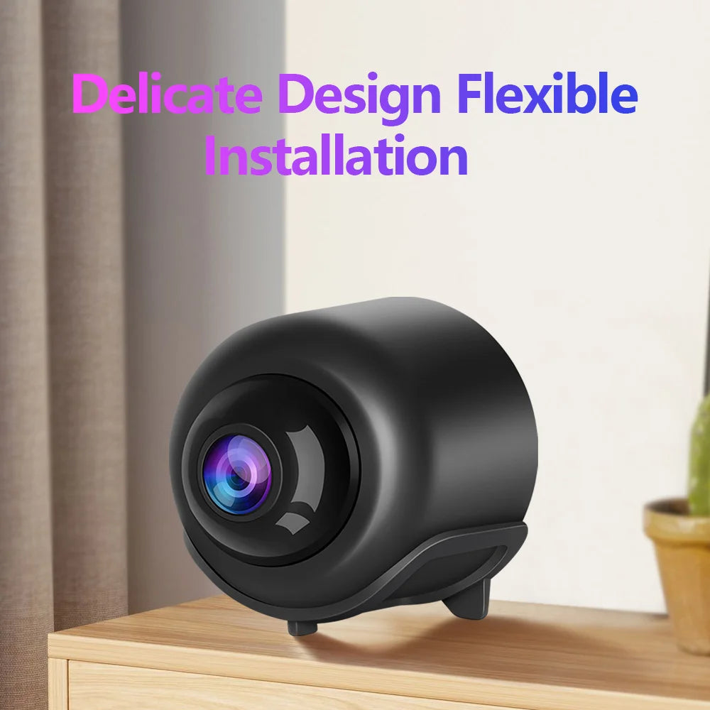New Mini Camera 2024 X5 Intelligent WiFi Mini Camera Home Indoor Night Vision Safety Protection Audio Video Recorder - AMULET RING STORE