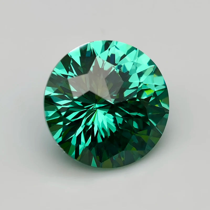 New 5A Quality Round Colored Empire Cut Cubic Zirconia Stones Loose Gemstone for Jewelry Making