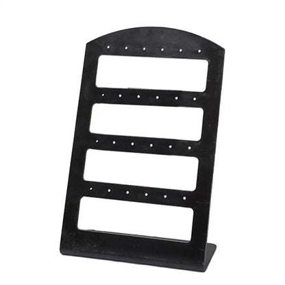 24/48 Holes Earrings Display Stand Holder Jewelry Show Rack Acrylic Organizer - AMULET RING STORE
