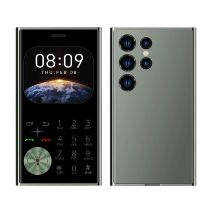 Credit Card Size Mini Phone Unlocked Dual SIM Ultra Thin 2.0" Display Pocket Cellphone Voice Changer Speed Dial Flashlight - AMULET RING STORE