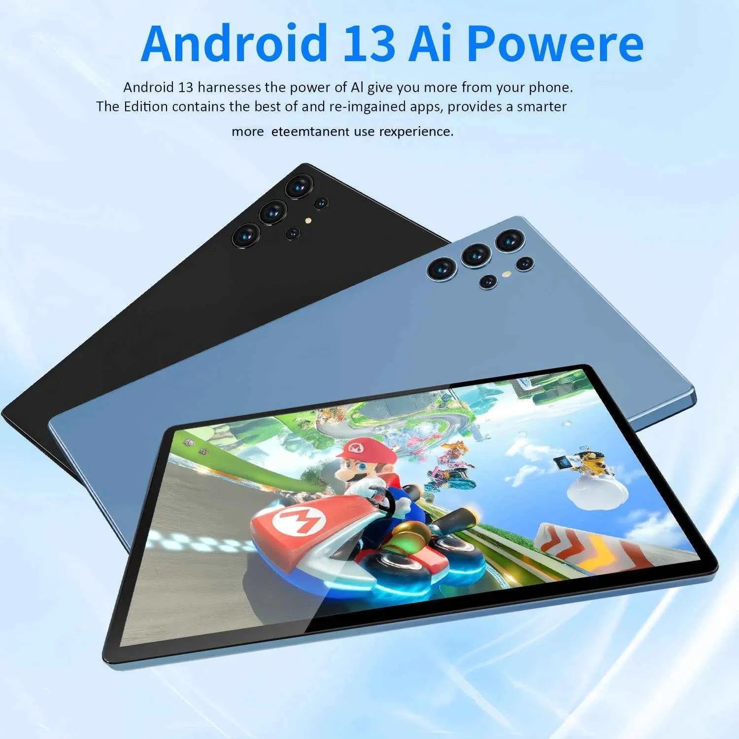 2025 New Upgraded Pad Pro 10.1 Inch Tablets Octa Core 4GB+64GB ROM Google Play Dual SIM Cards Wifi Phone Call Tablet Pc 6000mAh