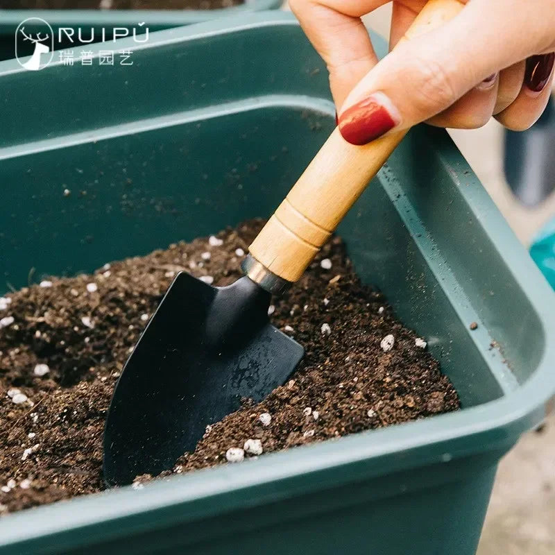 3Pcs/Set Mini Garden Tool Set For Garden Plants Flower Pot Cactus Vegetables Digging Weeding Indoor Small Plants Garden Tools - AMULET RING STORE