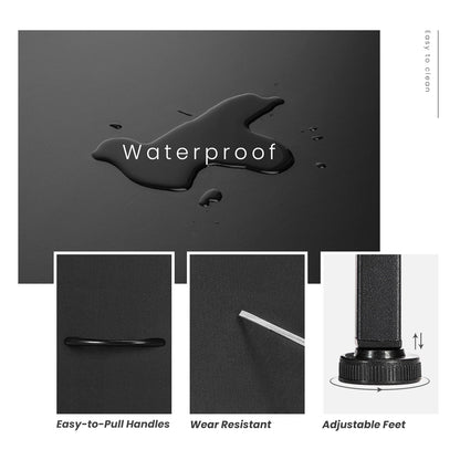 JHK Shoe Cabinet Dresser With 5 Fabric Drawers Toy Storage TV Stand Multilayer Shoe Rack Space Saving Cabinet Of Home Furniture