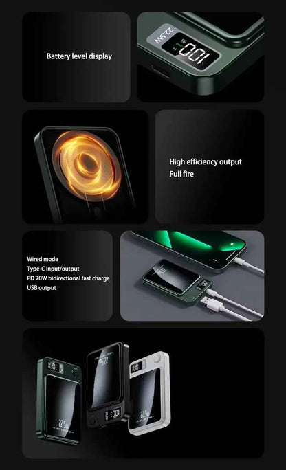 100000mAh Wireless Magnetic Power Bank