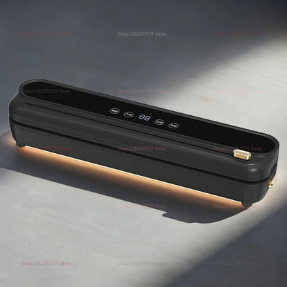 Electric Vacuum Sealer for Home Dry/Wet Food Sealed Packaging Kitchen Food Storage Seal Built-in Cutter Knife Kitchen Tools - AMULET RING STORE