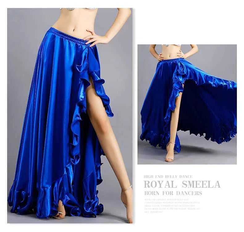 Sexy Belly Dance Skirt Bot f Skirt New Sle Spring Summer Large Swing Beginner Eastern Dance Practice Long Skirt
