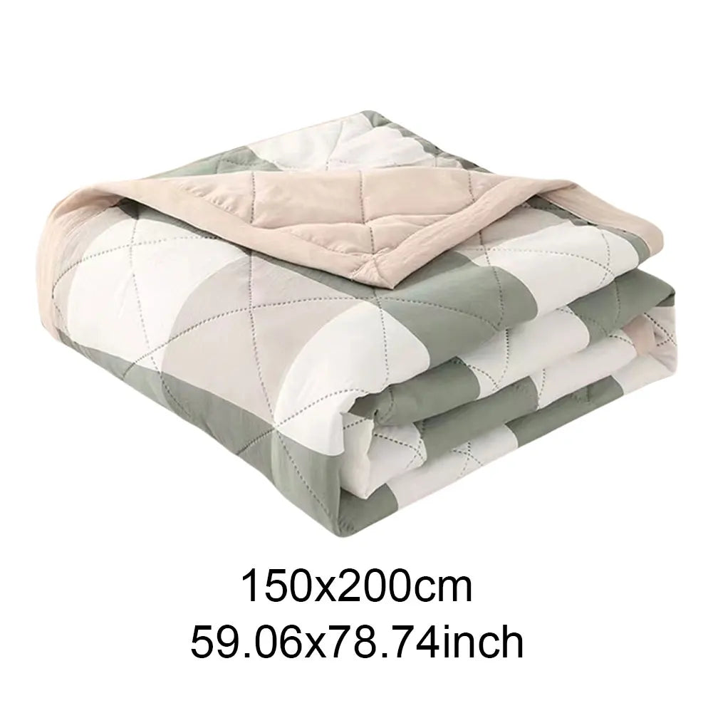 Summer Blanket Lightweight Air Condition Comforter Sofa Blanket