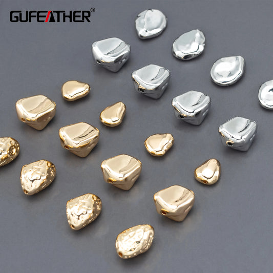 GUFEATHER MA21,jewelry accessories,pass REACH,nickel free,18k gold plated,copper,charms,diy necklace,jewelry makeing,6pcs/lot - AMULET RING STORE
