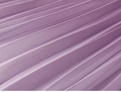 2023 Summer Tulle Mesh Gradient Skirt High-end High Waist Long Skirt Elegant Evening Party Sexy A-line Pleated Skirts Women Boho