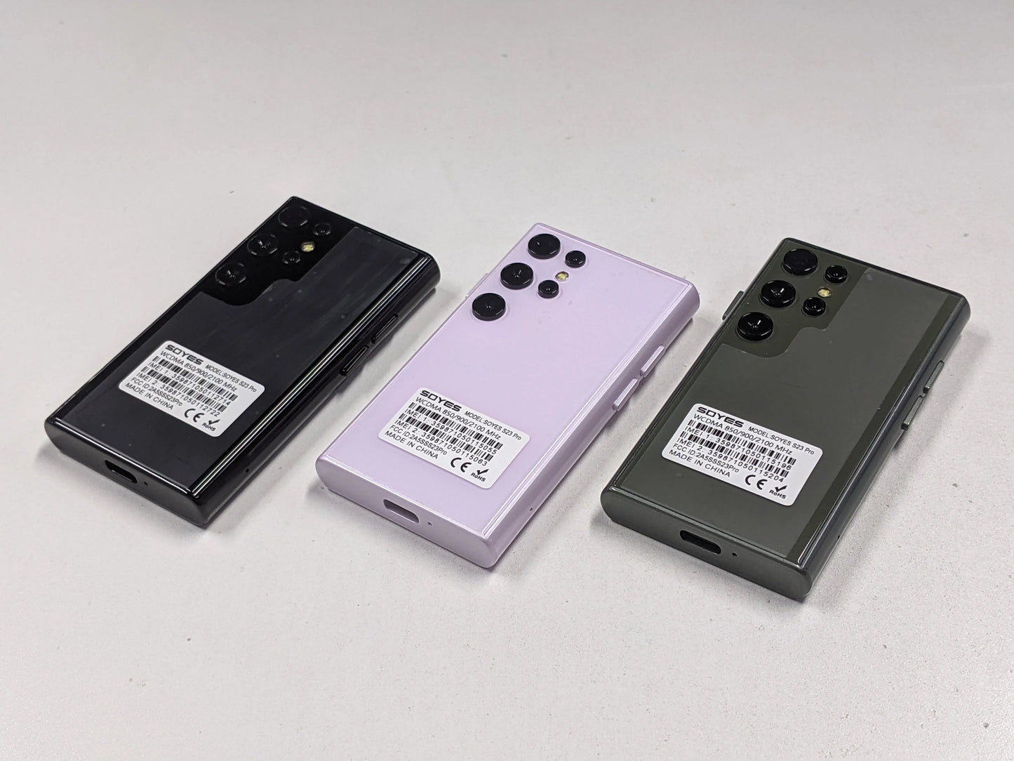 SOYES S26 S23 Pro Series 3.0in Android8.1 Mini Smartphone 2GB RAM 16GB ROM Dual SIM Standby 3G Network Compact Mobile Phone - AMULET RING STORE