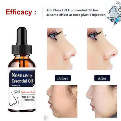 Tightening Beauty Nose shaping Care Massage Essential Oils Reduce Narrow Thin Nose Lift Up Cream Lavender Oil - AMULET RING STORE