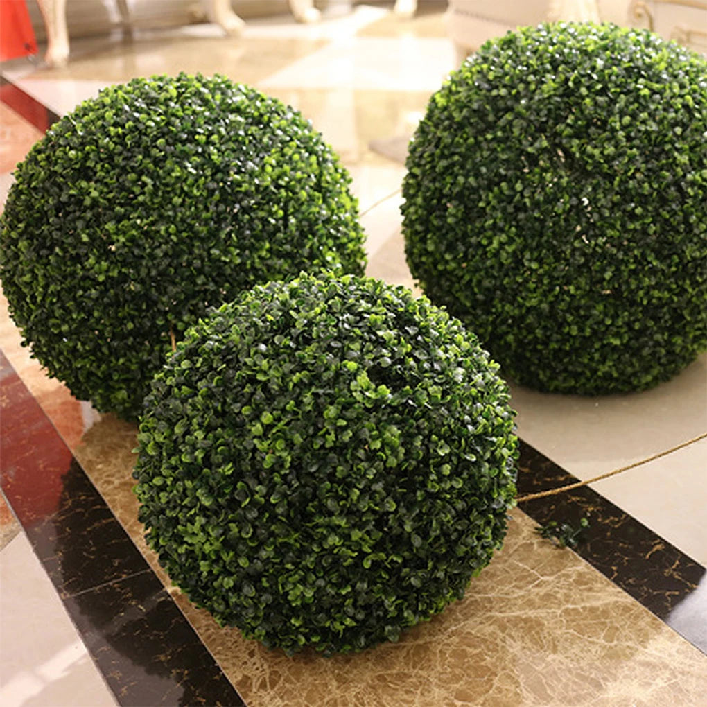 Eco-friendly Artificial Plant Ball Realistic Appearance Long-lasting Durability Indoor Or Outdoor - AMULET RING STORE