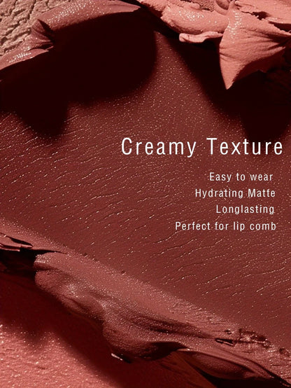 Coffee Velvet Lipstick - Luxurious Deep Nourishing Matte Finish Long-Lasting Waterproof Lip Color - AMULET RING STORE