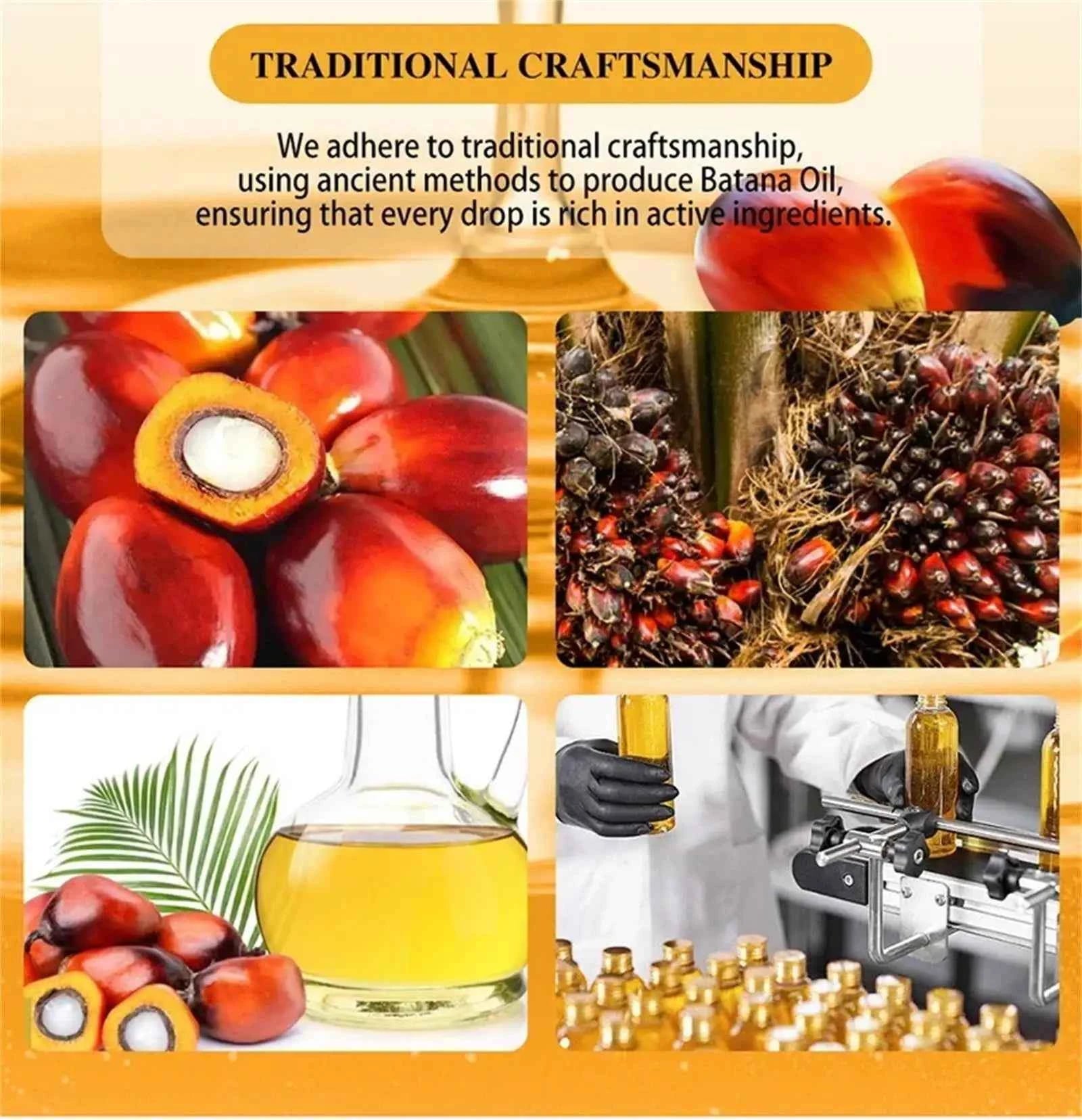 Fast Hair Growth Set Batana Oil Traction Alopecia Hair Mask Anti Break Loss Hair Growth Oil Baldness Treatment Hair Health Care