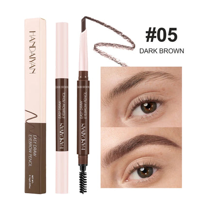 Eyebrow Cosmetics Pencil Waterproof Double-headed Eyebrow Tattoo Natural Long Lasting Makeup Paint Wild Eyebrow Pencil - AMULET RING STORE