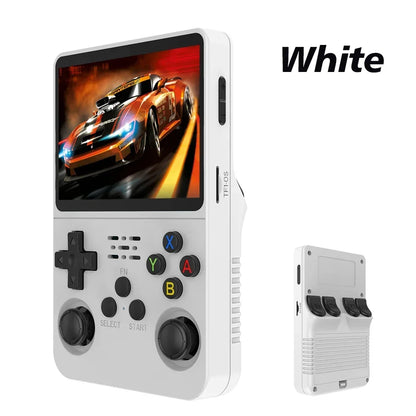 NEW 128G R36S Retro Handheld Video Game Console Linux System 3.5 Inch IPS Screen R35s Pro Portable Pocket Video Player Games - AMULET RING STORE