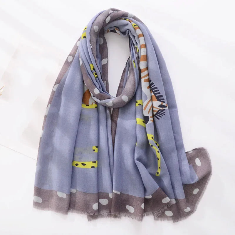Luxury Brand Scarf For Woman Soft Cotton Shawl Wrap Tassel Viscose Muslim Woman Hijab Boho Beach Towel Female Bandana Headscarf - AMULET RING STORE