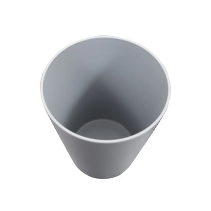 10 Pack 18oz Microwave Safe Plastic Tumblers Gray Durable Drinkware Lightweight Reusable Party Cups Essential Kitchen Supplies - AMULET RING STORE