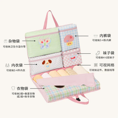 Travel Storage Bag Luggage Storage and Clothing Classification Large Capacity Storage Bag - AMULET RING STORE