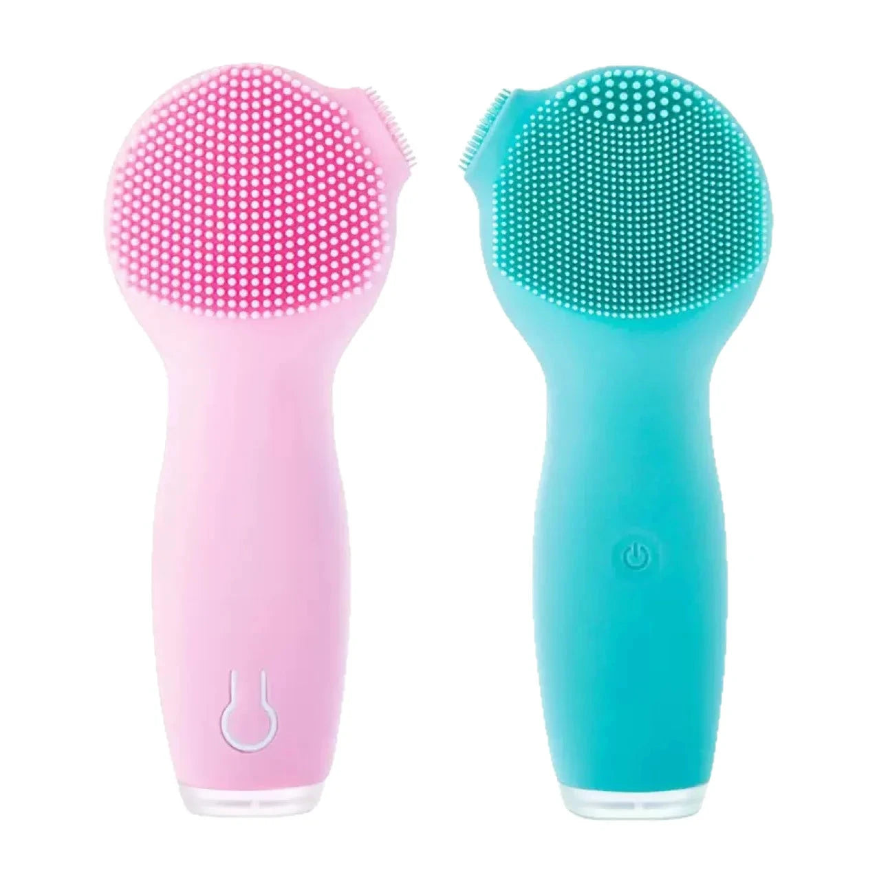 Portable Handheld Electric Silicone Facial Brush Facial Cleanser Pore Cleaning Massage Ultrasonic Facial Cleanser