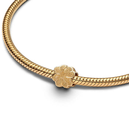 New Mini Series Charm Sun Horseshoe Clover Butterfly Mushroom Beads Fit Original Pan Bracelet DIY Women Jewelry Christmas Gifts - AMULET RING STORE