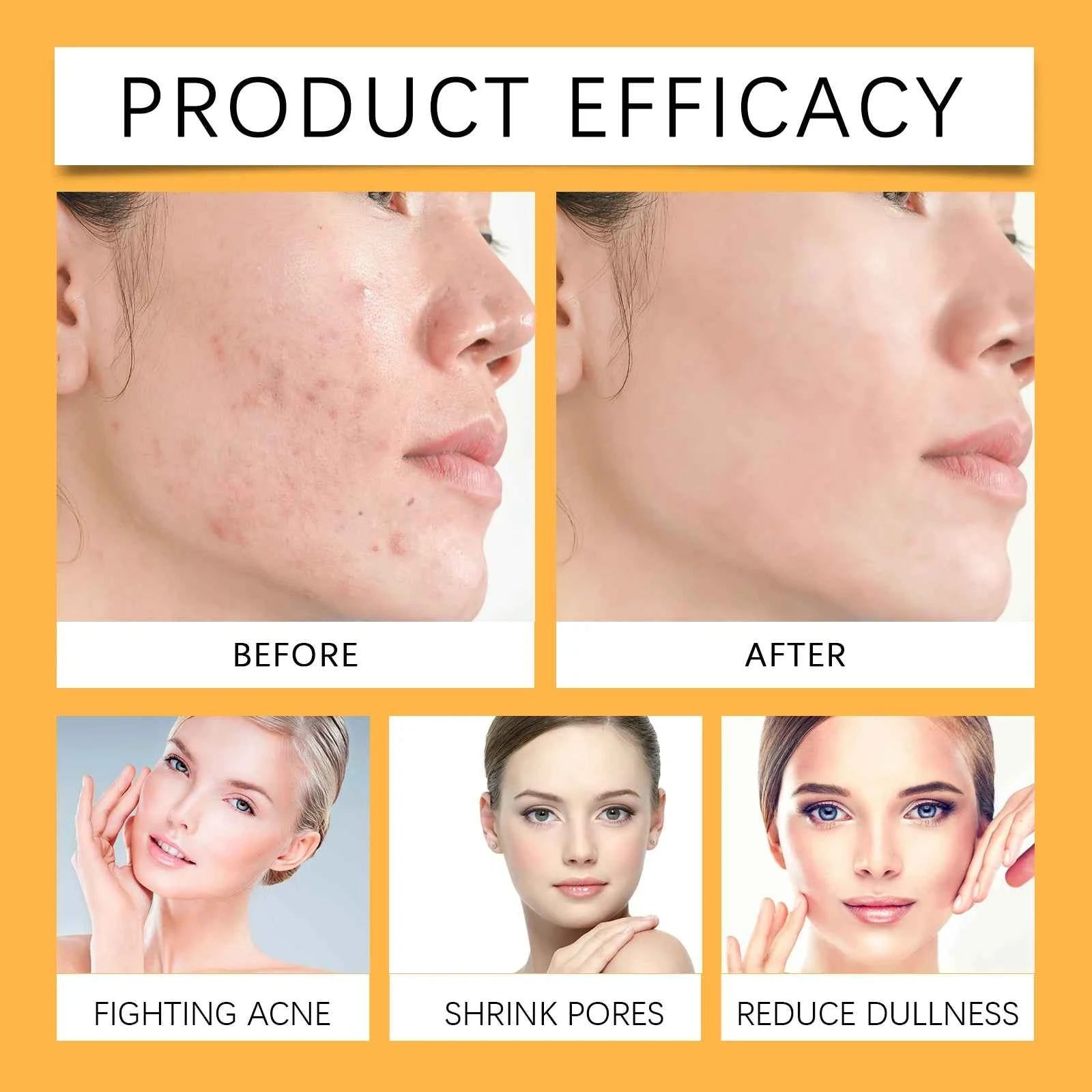 EELHOE Turmeric Essence Oil 30ml Shrink Pores Deep Moisturizing Hydration Repair Damaged Skin Facial Body Massage Oil Skin Care