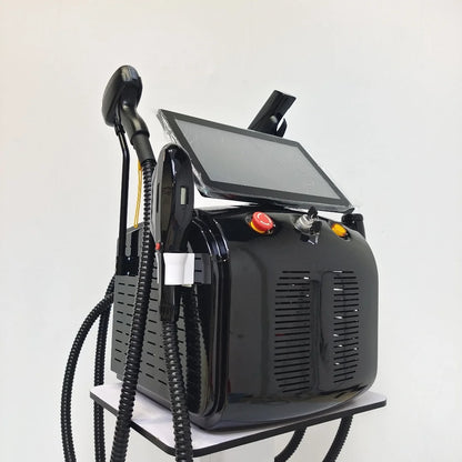 4in1 Soprano Titanium Ice Platinum RF Diode 755 808 940 1064nm 4 Wave Laser ND:YAG Machine Painless Hair Removal Machine 2025 - AMULET RING STORE