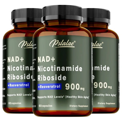 NAD+ Nicotinamide Riboside - Anti-aging, Supports Cell Health, Boosts Immune System, Replenishes Energy - AMULET RING STORE