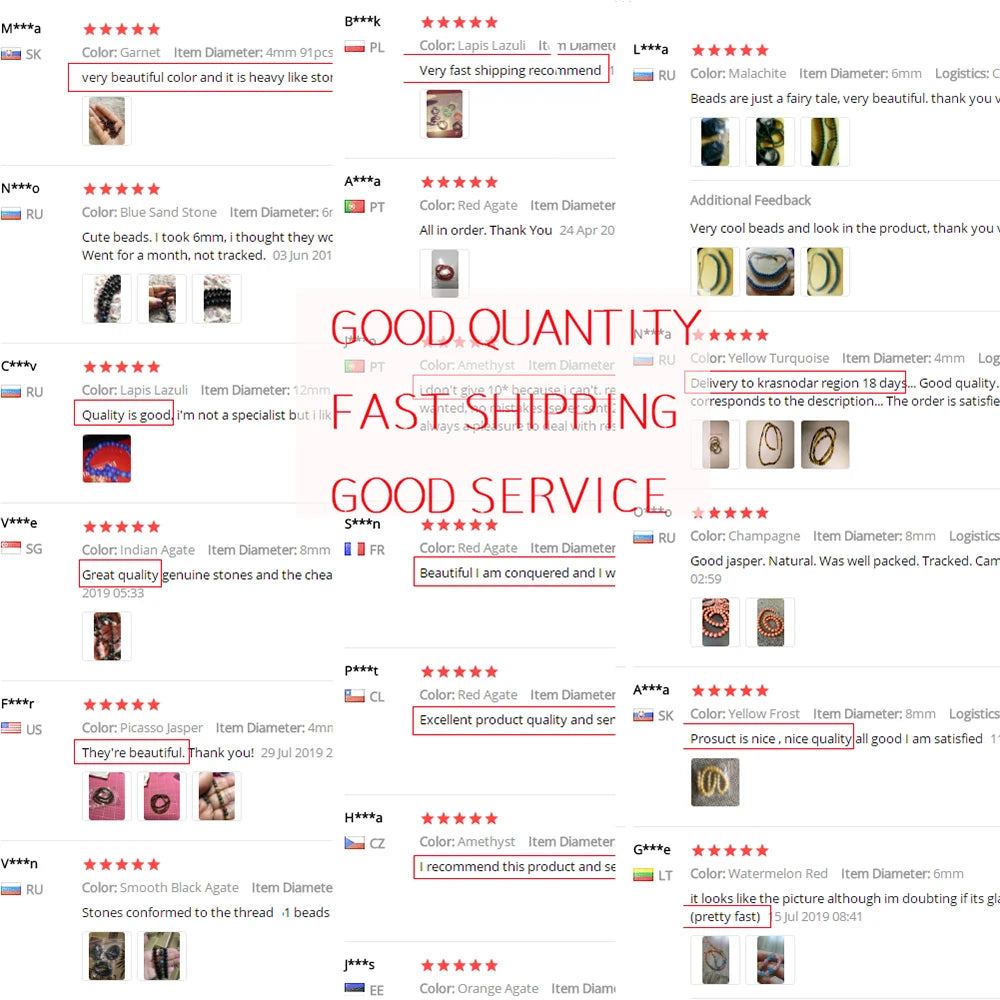 45 Styles Natural Stone Beads Amethyst Purple Jades Agate Crystal Glass Beads Jewelry Making Findings DIY Bracelet Accessories - AMULET RING STORE