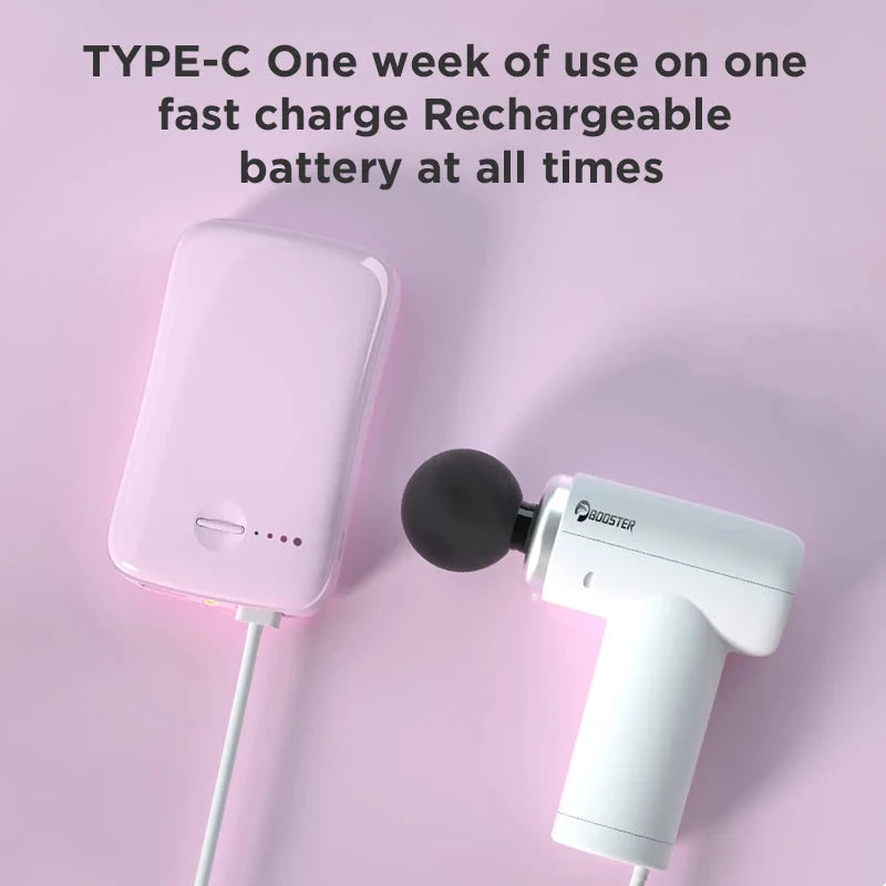 BOOSTER X6 Massage Gun Home Multifunctional Fitness Women's Muscle Relaxation Electric Pounding Sports Massager - AMULET RING STORE