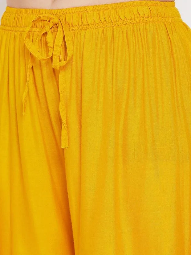 Indian Saree Long Cotton Silk Yellow Ethnic Style Thin Breathable Top Pants Scarf Indian Sari Traditional Indian Clothing Set