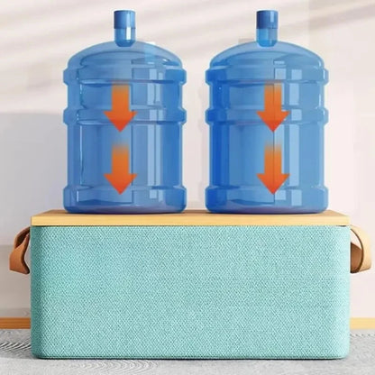 Covered clothing storage box, layered wardrobe organizer, foldable storage basket, underwear foldable storage basket - AMULET RING STORE