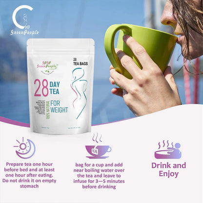 28 Day Skinny Weight Loss Supplement Support Fat Burning, Belly Fat, Ketogenic Diet, Natural Herbal - AMULET RING STORE