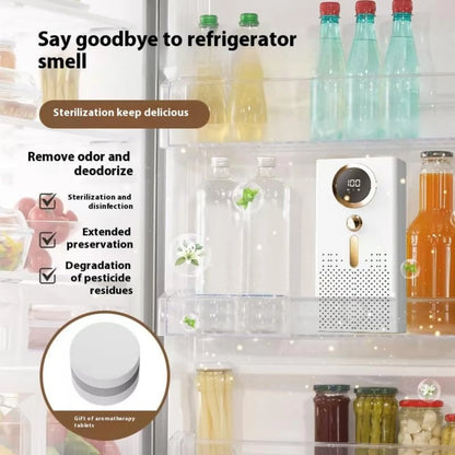 Air Purifiers for Bedroom Home, Air Filter Cleaner with Fragrance Sponge, HEPA Filter for Smoke, Allergies, Pollen, Pet Timer - AMULET RING STORE